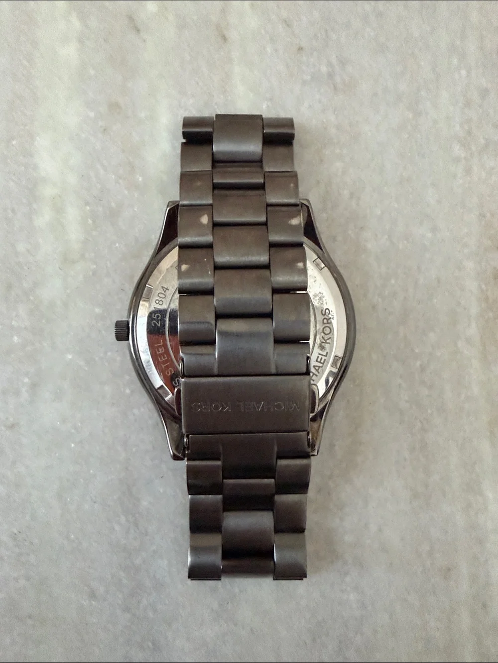 Michael Kors Black Watch with Rose Gold Accents
